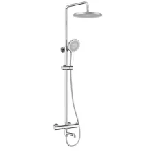 Душевая колонна с термостатическим смесителем Koer KB-57029-01 3 функции, цвет хром