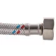Гибкий шланг для подключения воды гайка 1/2'' - гайка 1/2'' (60 см) Zerix