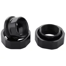 Комплект гаек VODOMET для циркуляционного насоса (пара) ДУ 32 (2"-1 1/4") черный
