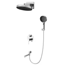 Встраиваемая душевая система Koer KB-66029-01 3 функции, цвет хром