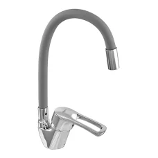 Смеситель для кухни Zerix YUB 181 Reflector Gray